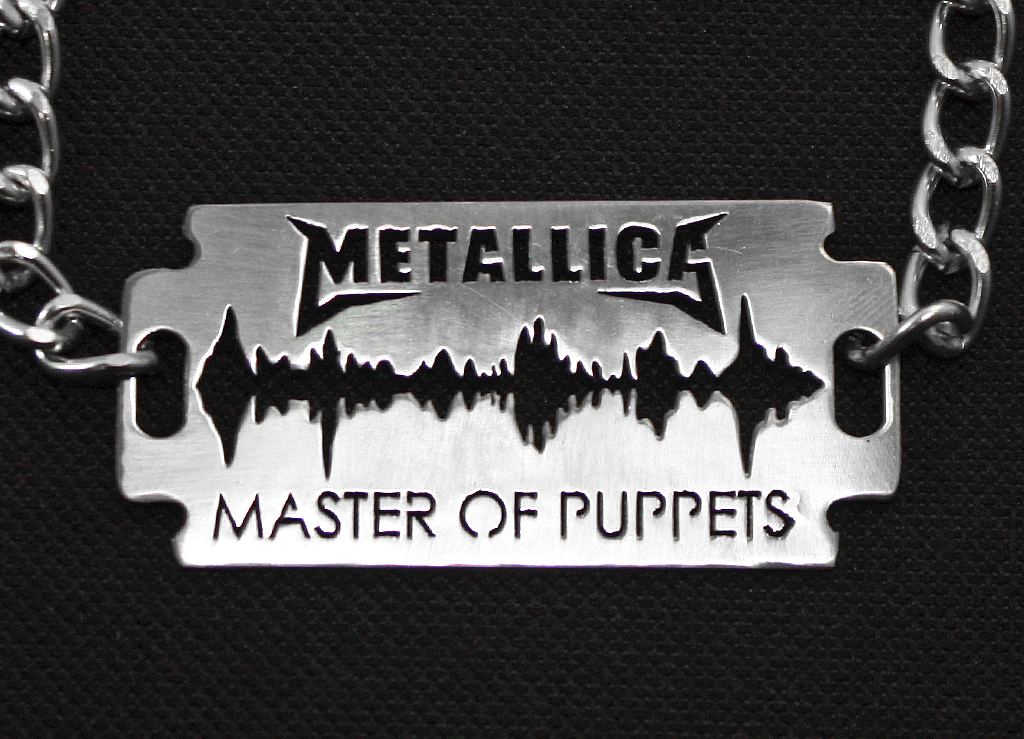 Браслет Metallica Master of Puppets - фото 2 - rockbunker.ru