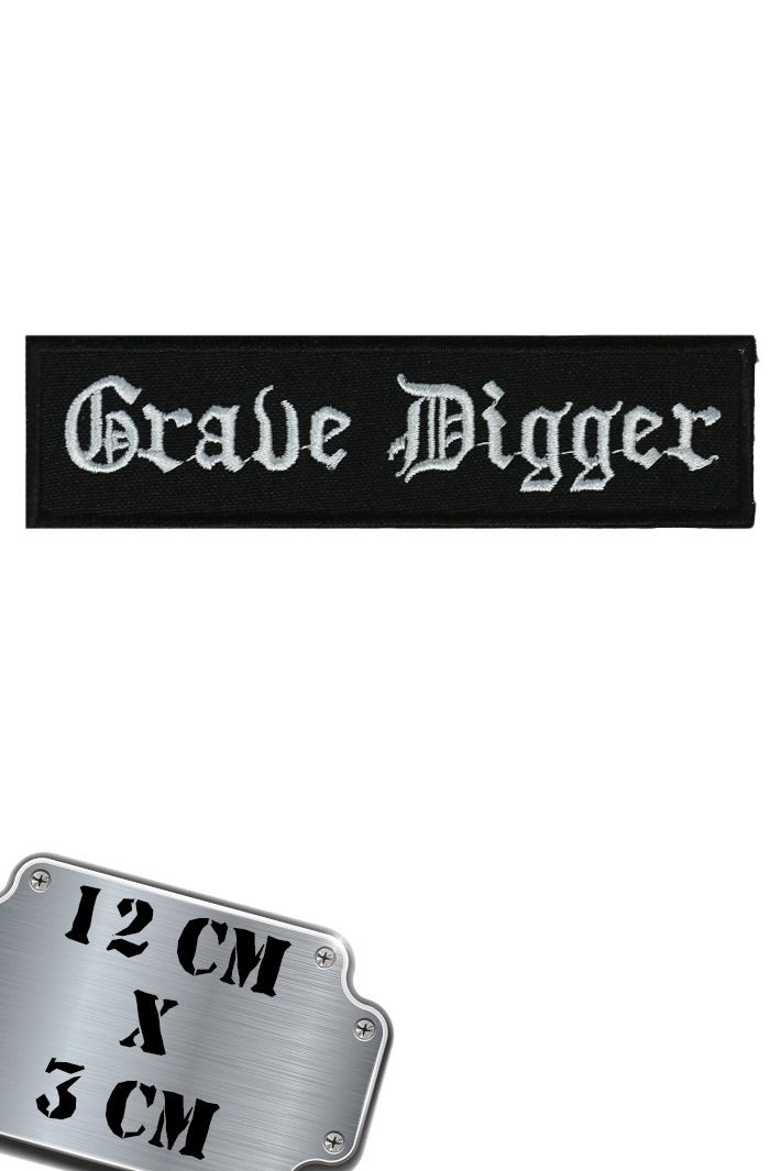 Нашивка Grave Digger - фото 1 - rockbunker.ru