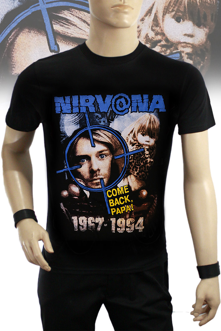 Футболка Nirvana - фото 1 - rockbunker.ru