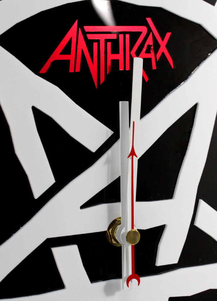 Часы настенные Anthrax - фото 2 - rockbunker.ru