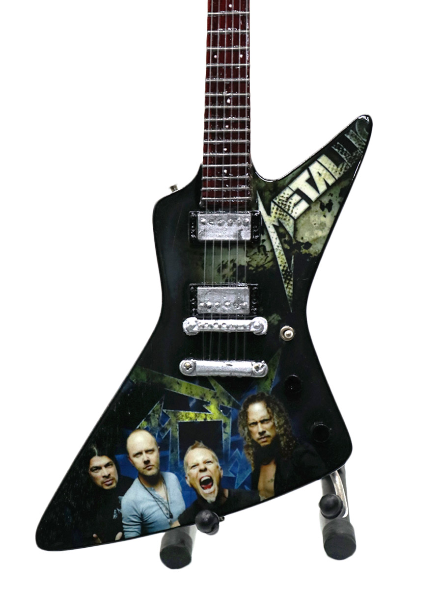 Сувенирная копия гитары Metallica - фото 2 - rockbunker.ru