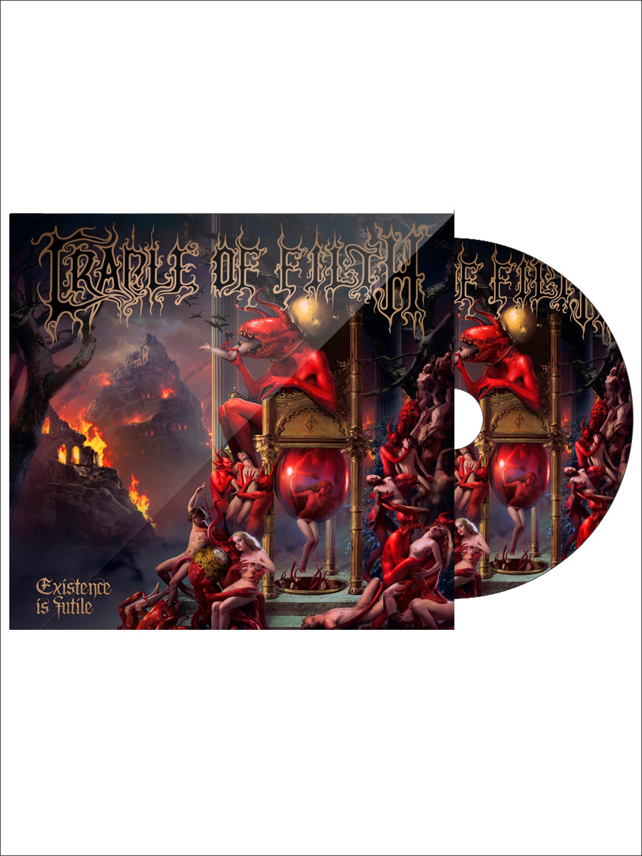 CD Диск Cradle Of Filth Existence Is Futile - фото 1 - rockbunker.ru