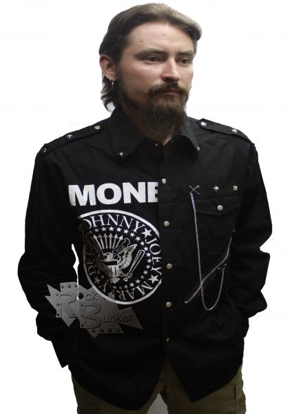 Рубашка Ramones - фото 3 - rockbunker.ru