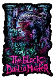 Наклейка-стикер The Black Dahlia Murder - фото 1 - rockbunker.ru