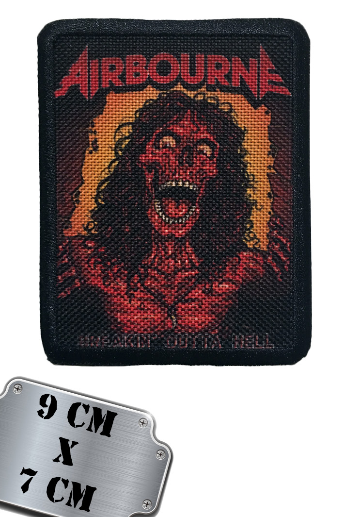 Нашивка RockMerch Airbourne - фото 1 - rockbunker.ru