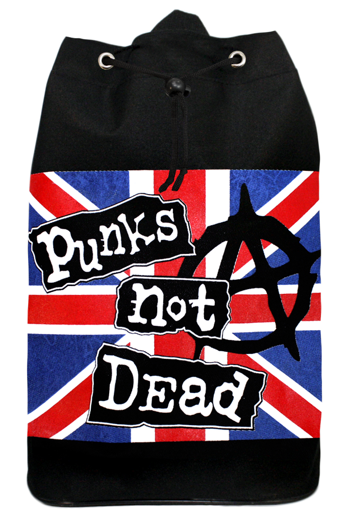 Торба Punks not Dead текстильная - фото 1 - rockbunker.ru