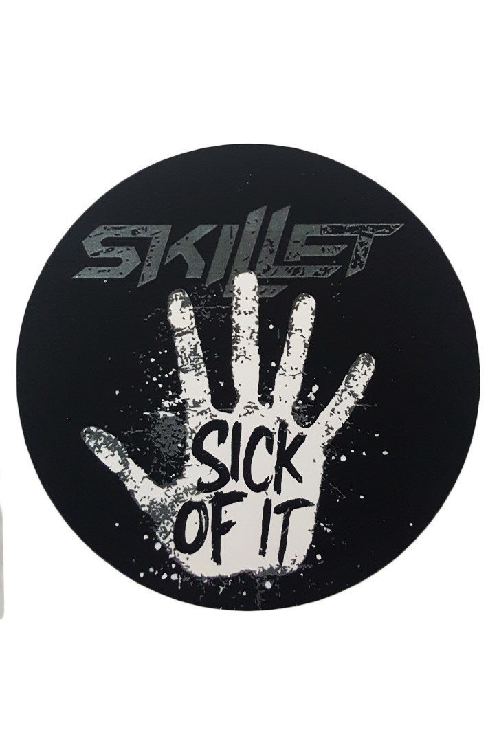 Наклейка-стикер Skillet - фото 1 - rockbunker.ru