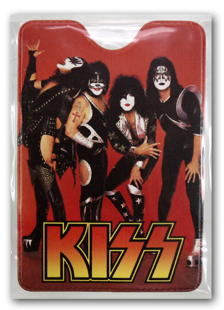 Обложка для проездного RockMerch Kiss - фото 2 - rockbunker.ru