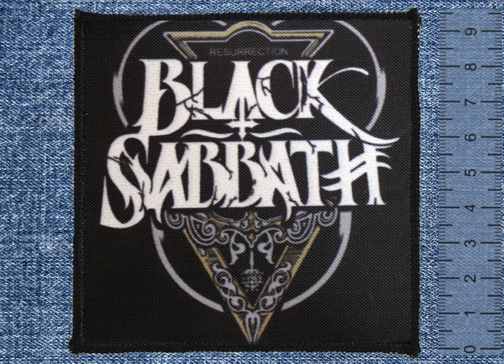 Нашивка Black Sabbath Resurrection - фото 1 - rockbunker.ru