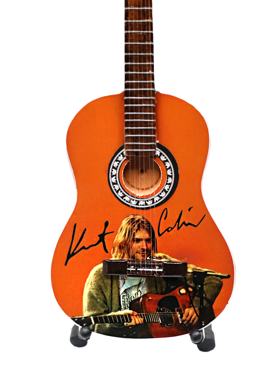 Сувенирная копия гитары Kurt Cobain - фото 2 - rockbunker.ru