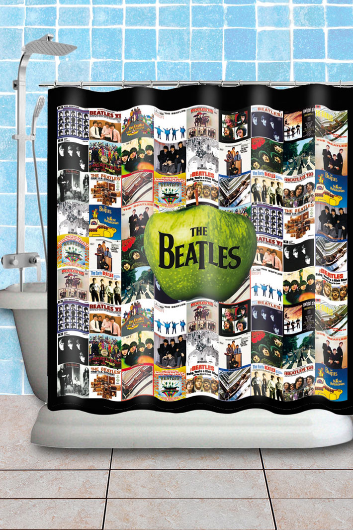 Шторы The Beatles - фото 1 - rockbunker.ru