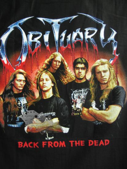 Футболка Obituary Back from the dead - фото 1 - rockbunker.ru