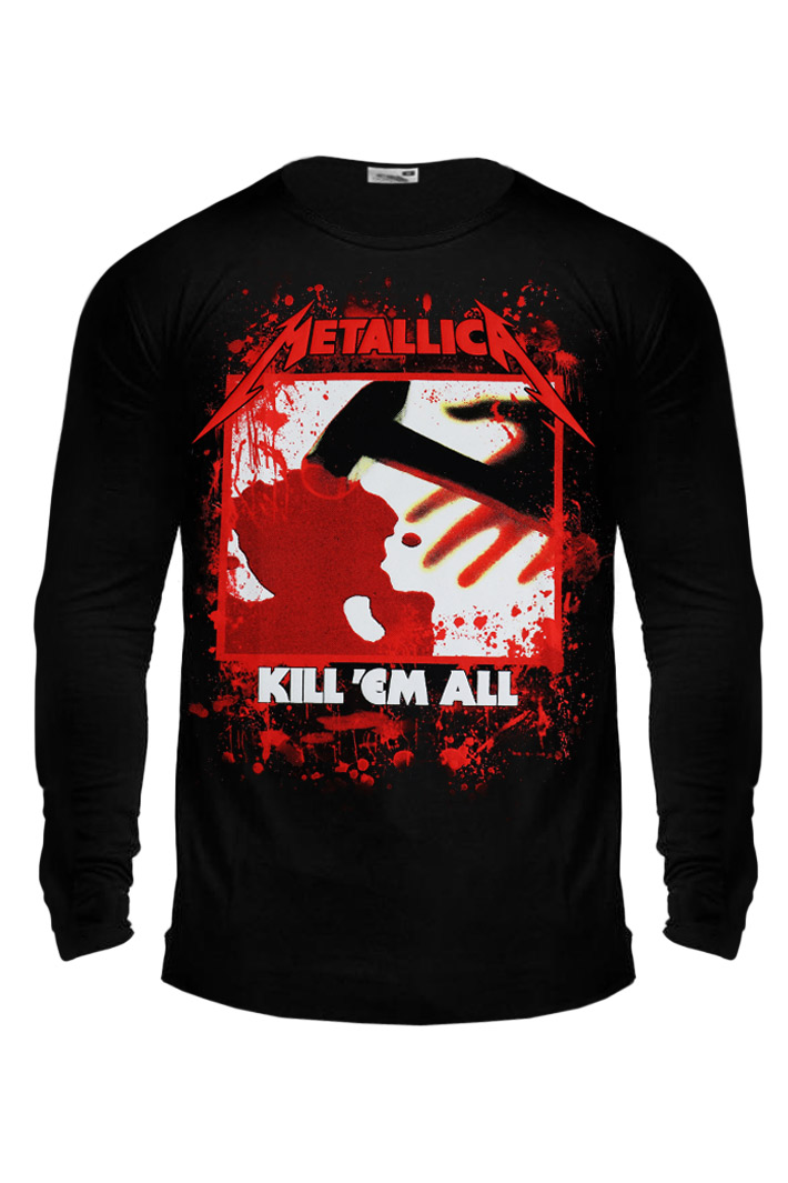 Лонгслив Metallica Kill Em All - фото 1 - rockbunker.ru