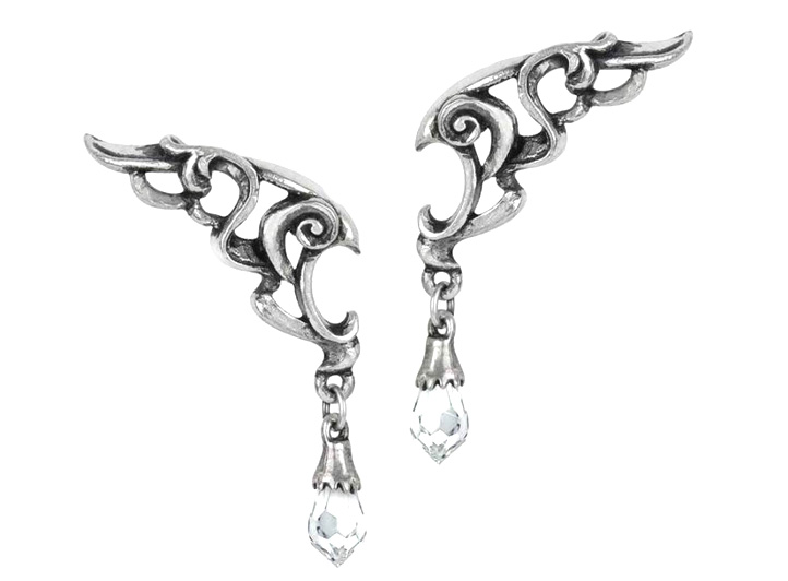 Серьги Alchemy Gothic E367 Wings of Eternity - фото 1 - rockbunker.ru