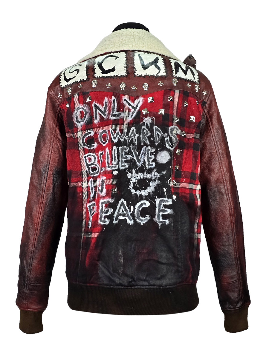 Куртка клетчатая кастомная Rock and Roll - фото 2 - rockbunker.ru