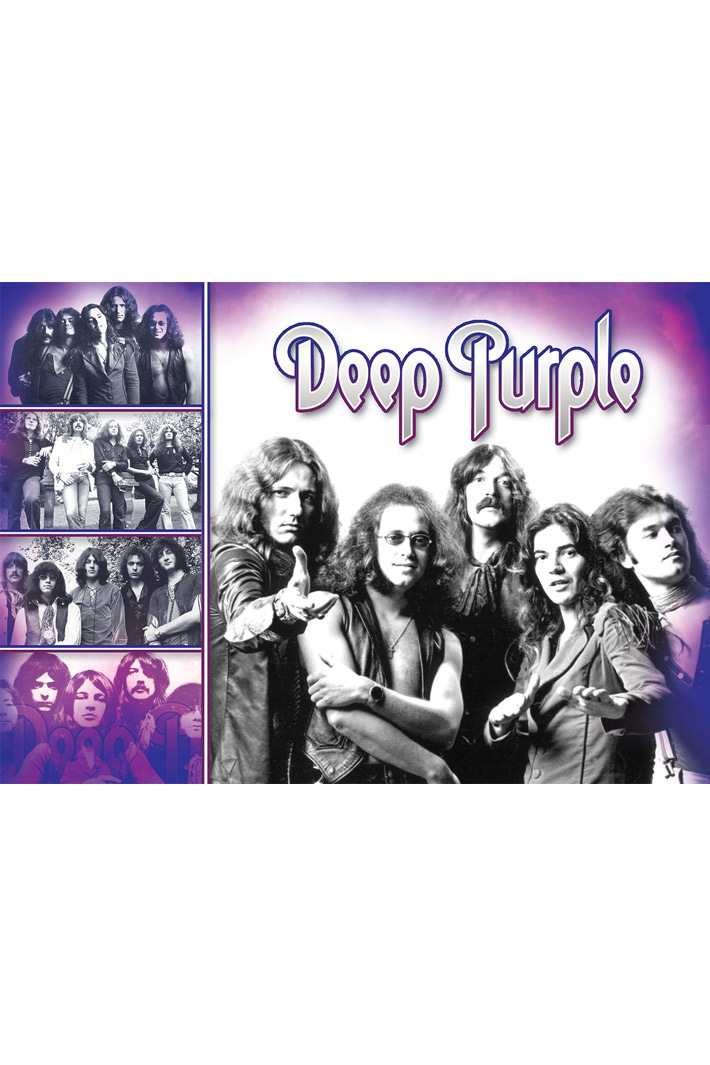 Плакат Deep Purple - фото 1 - rockbunker.ru