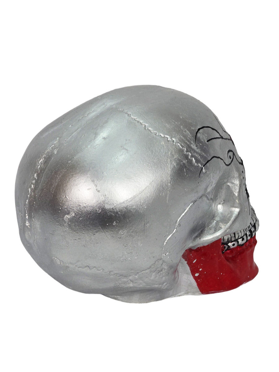 Череп Декоративный Кибер Псих - фото 4 - rockbunker.ru