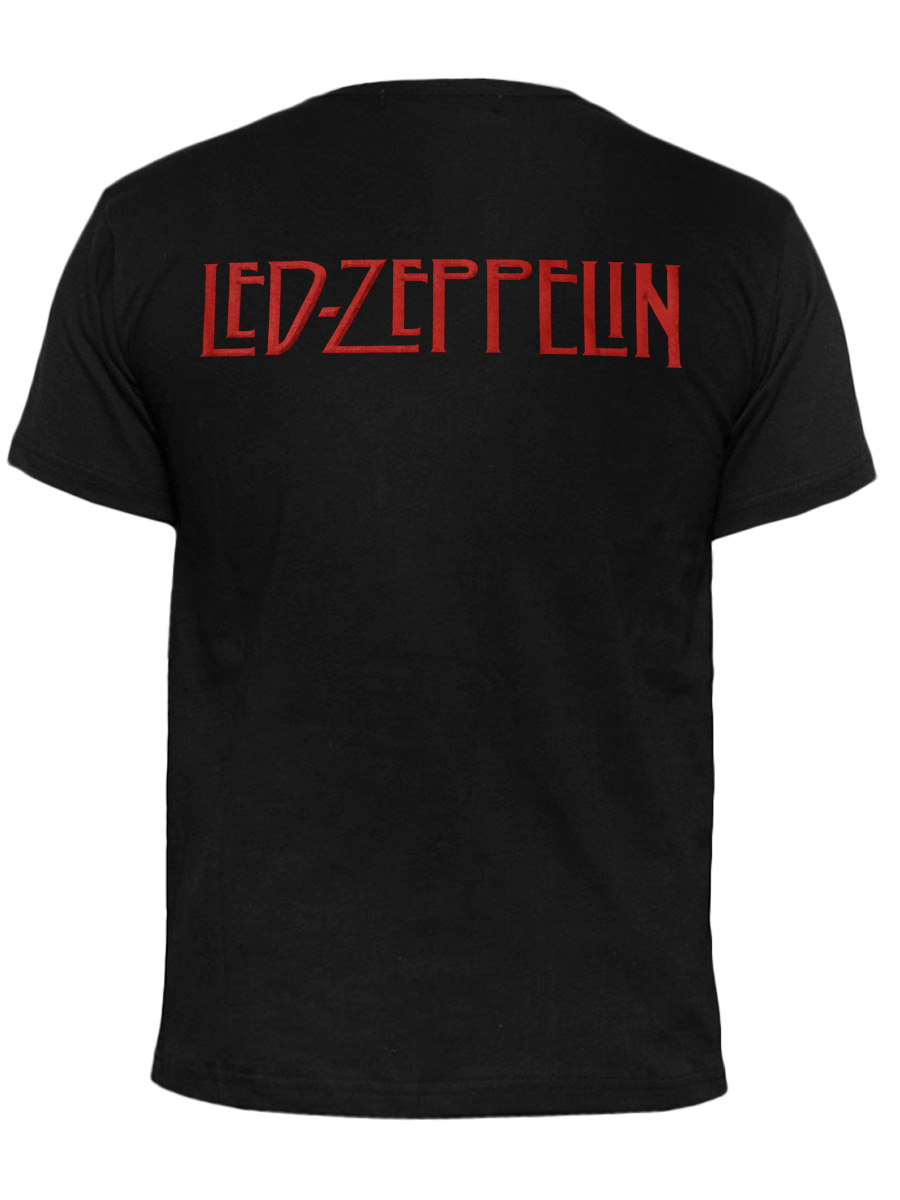  Футболка Hot Rock Led Zeppelin - фото 2 - rockbunker.ru