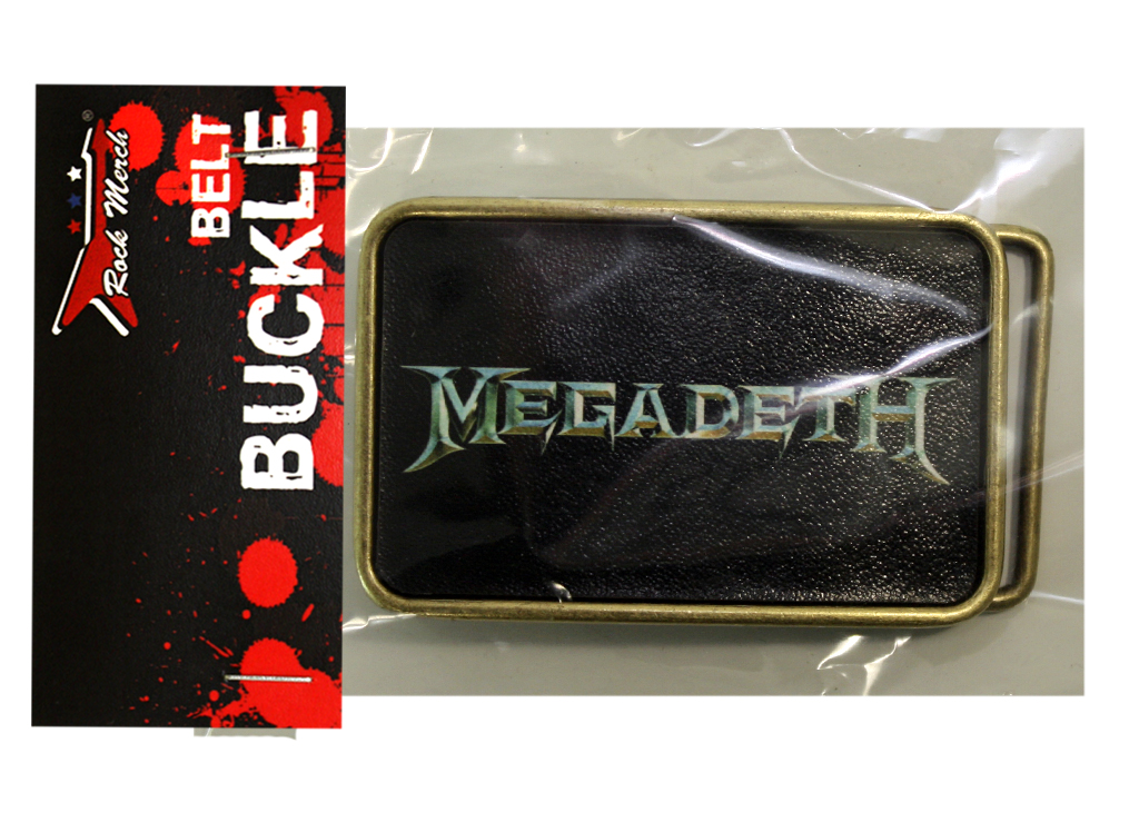 Пряжка RockMerch Megadeth - фото 3 - rockbunker.ru