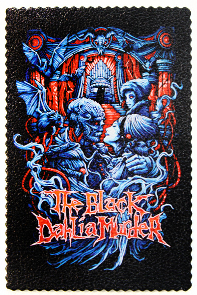 Кожаная нашивка The Black Dahlia Murder - фото 1 - rockbunker.ru