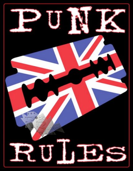 Кошелек Punk Rules - фото 1 - rockbunker.ru