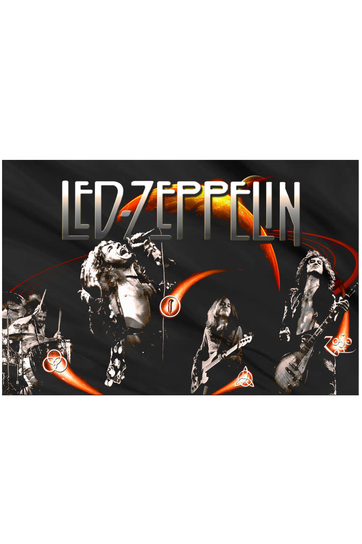 Флаг Led Zeppelin - фото 2 - rockbunker.ru