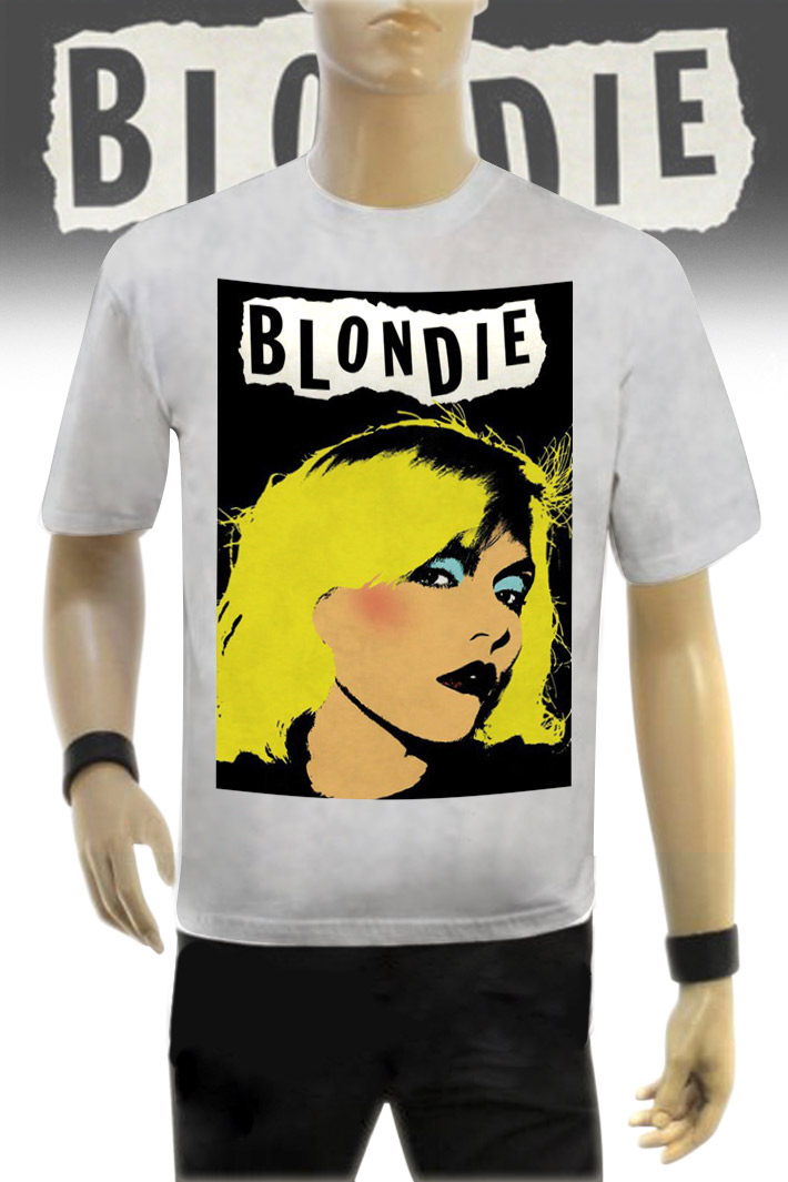Футболка Blondie - фото 1 - rockbunker.ru