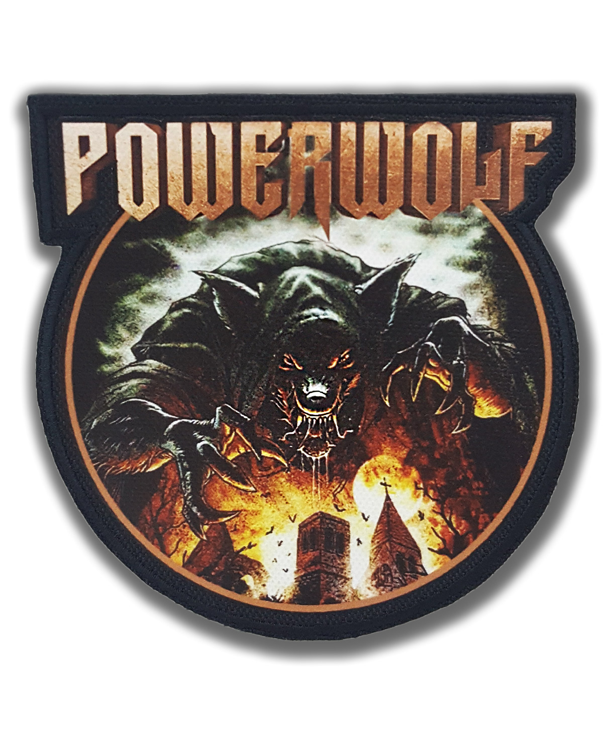 Нашивка Rock Merch VIP Powerwolf - фото 1 - rockbunker.ru