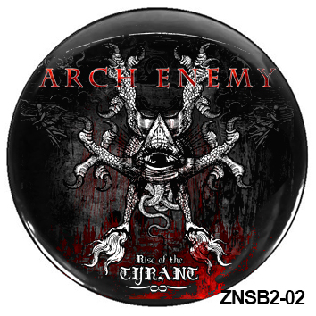 Значок Arch Enemy Rise of the Tyrant - фото 1 - rockbunker.ru