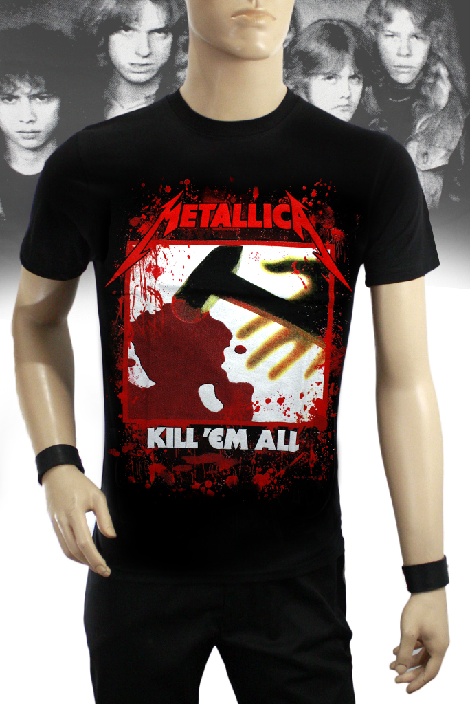 Футболка Metallica Kill Em All - фото 1 - rockbunker.ru