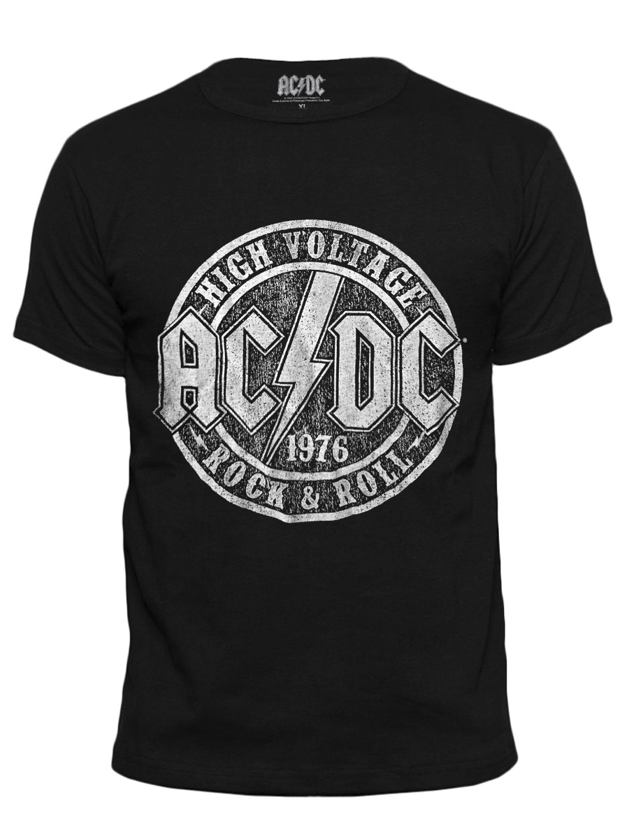 Футболка AC DC High Voltage - фото 1 - rockbunker.ru