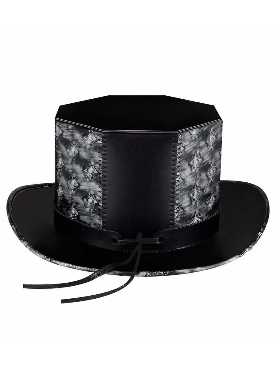 Стимпанк Шляпа Грани - фото 1 - rockbunker.ru