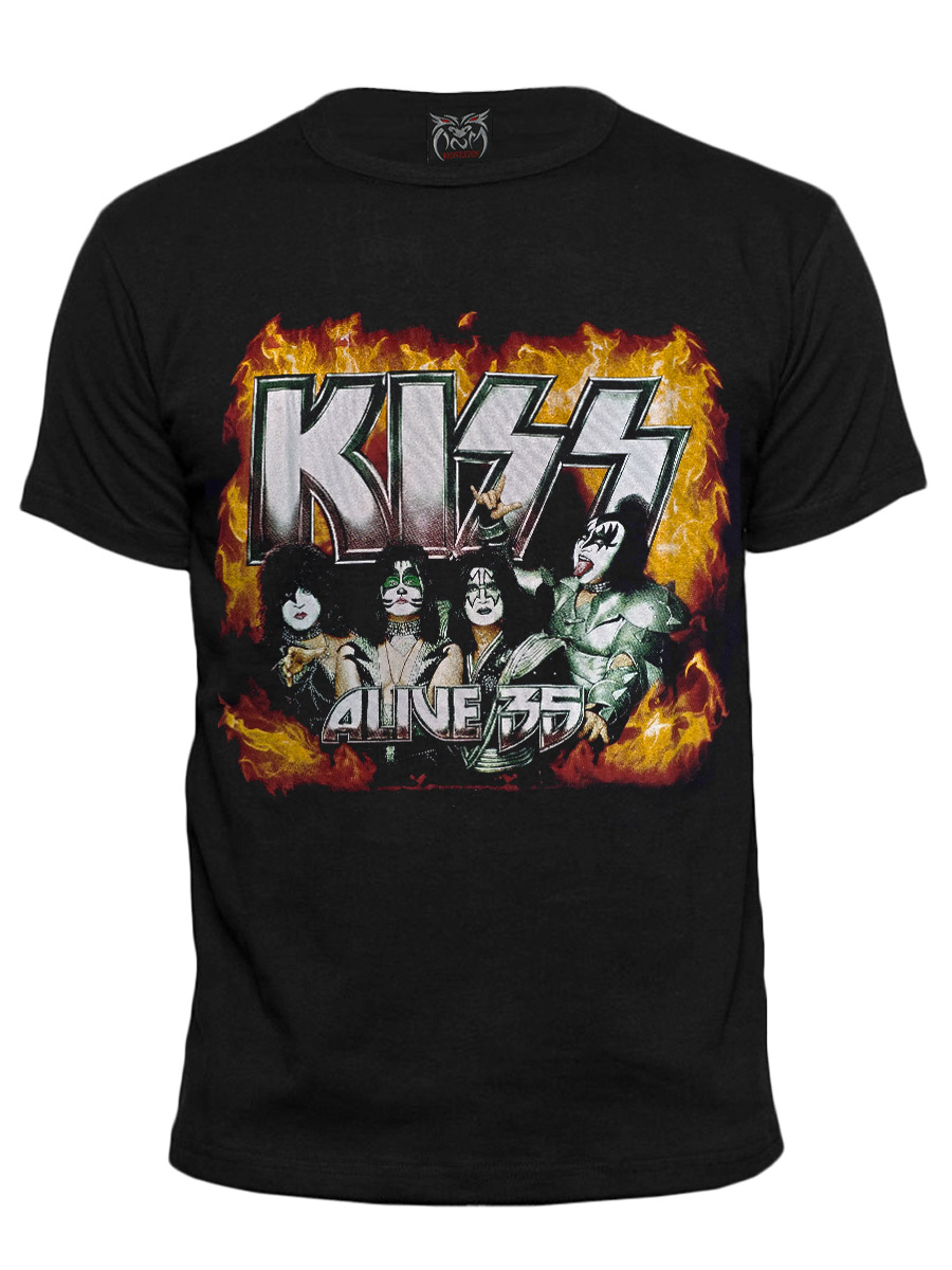 Футболка RockVolution Kiss - фото 1 - rockbunker.ru