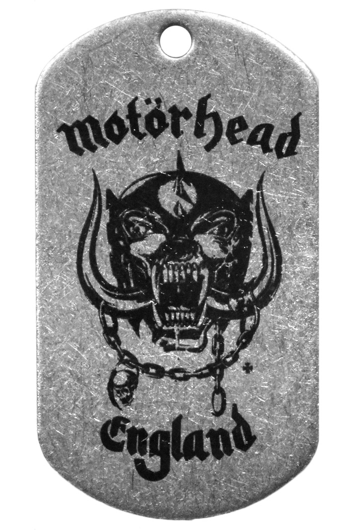 Жетон стальной Motorhead - фото 1 - rockbunker.ru