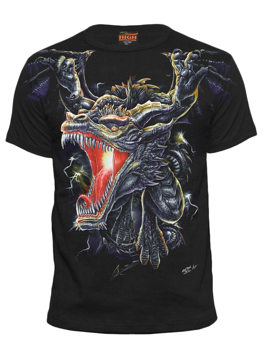 Футболка Rock Chang King Dragon - фото 1 - rockbunker.ru
