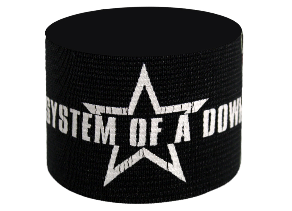 Напульсник System of a Down - фото 1 - rockbunker.ru
