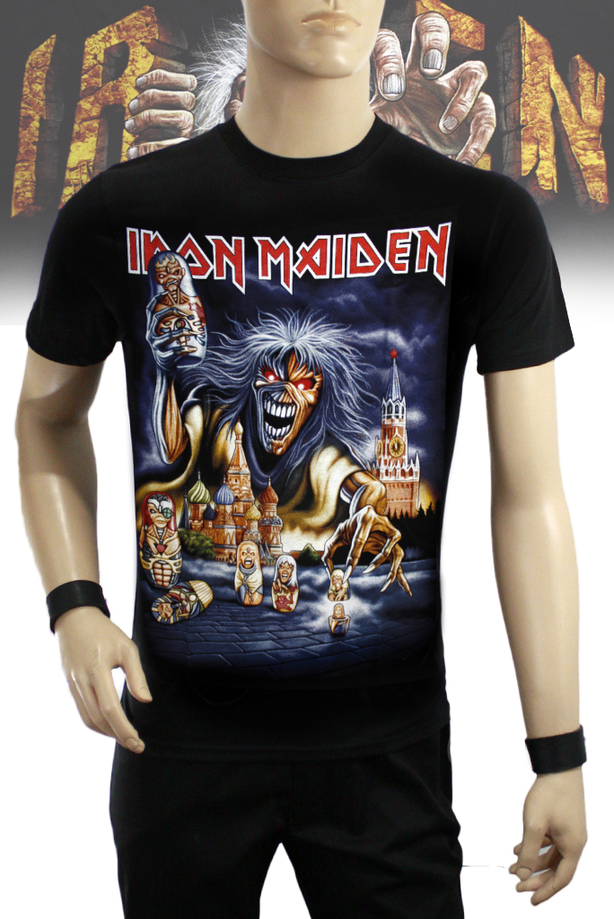 Футболка Hot Rock Iron Maiden - фото 1 - rockbunker.ru