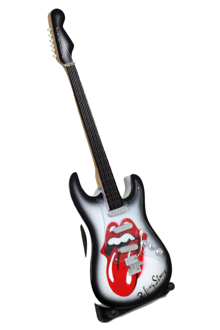 Сувенирная копия гитары The Rolling Stones - фото 3 - rockbunker.ru