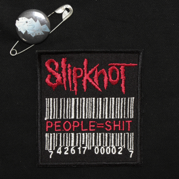 Нашивка Slipknot People Equal Shit - фото 1 - rockbunker.ru