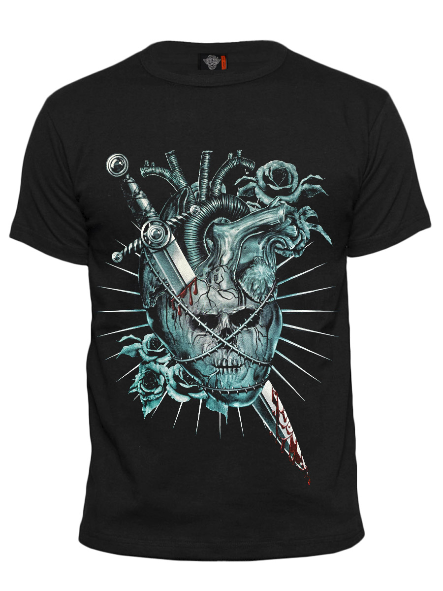 Футболка Rock Eagle Мертвое Сердце - фото 1 - rockbunker.ru