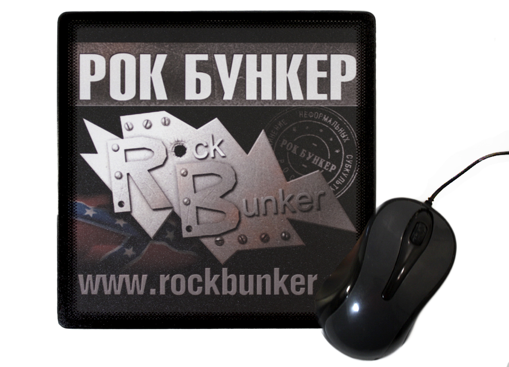 Коврик для мыши RockMerch RockBunker - фото 1 - rockbunker.ru