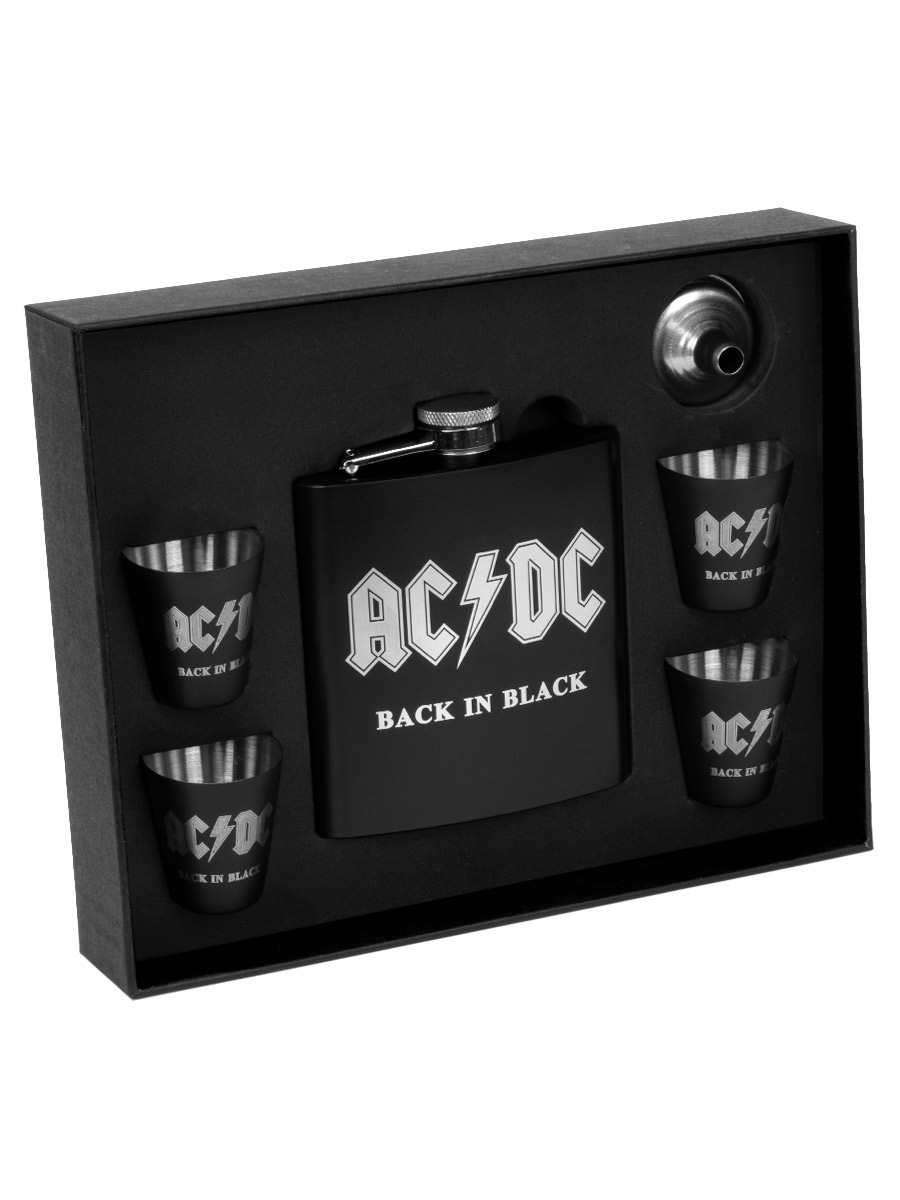 Подарочный набор RockMerch AC DC черный - фото 1 - rockbunker.ru