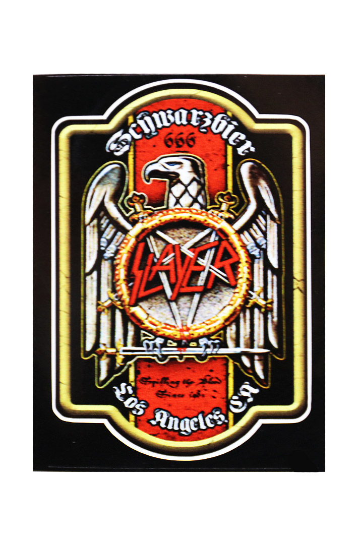 Наклейка-стикер Rock Merch Slayer - фото 1 - rockbunker.ru