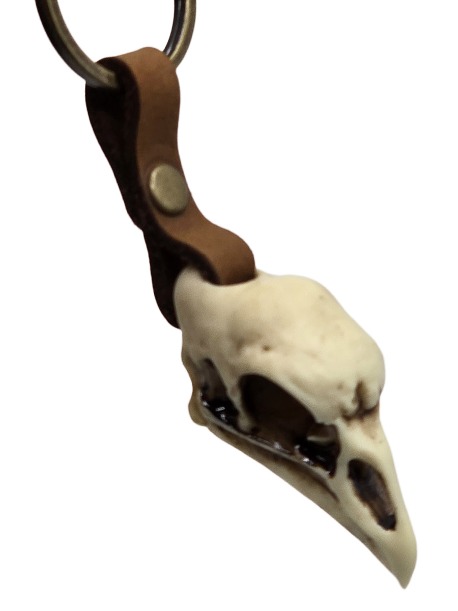 Брелок Череп Глухаря - фото 1 - rockbunker.ru