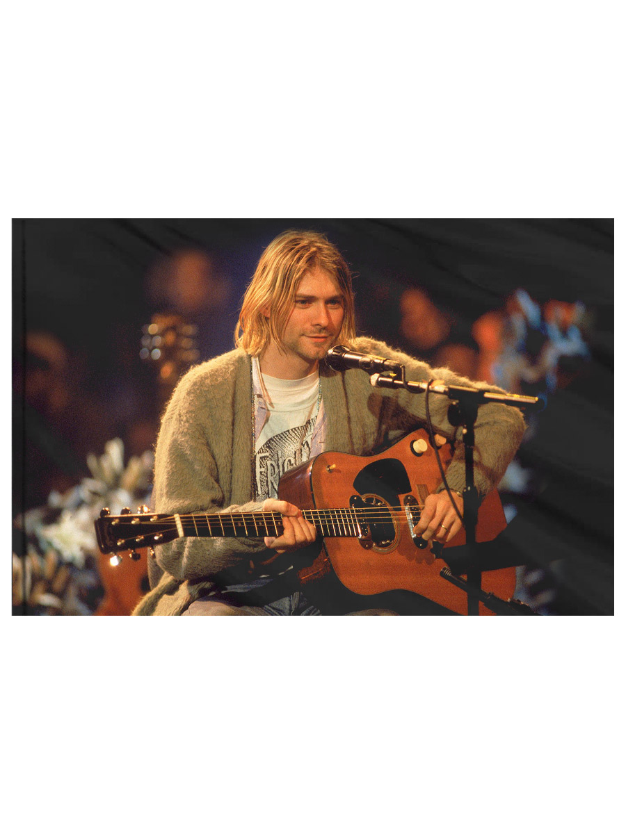 Флаг Kurt Cobain - фото 2 - rockbunker.ru