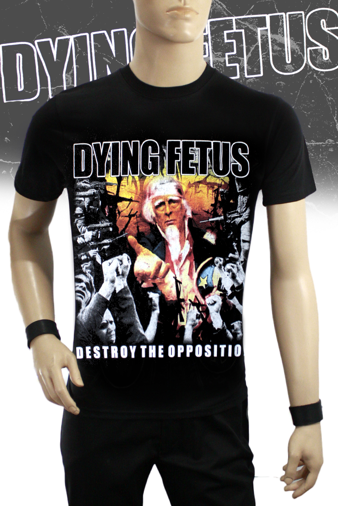 Футболка Dying Fetus Destroy the opposition - фото 1 - rockbunker.ru