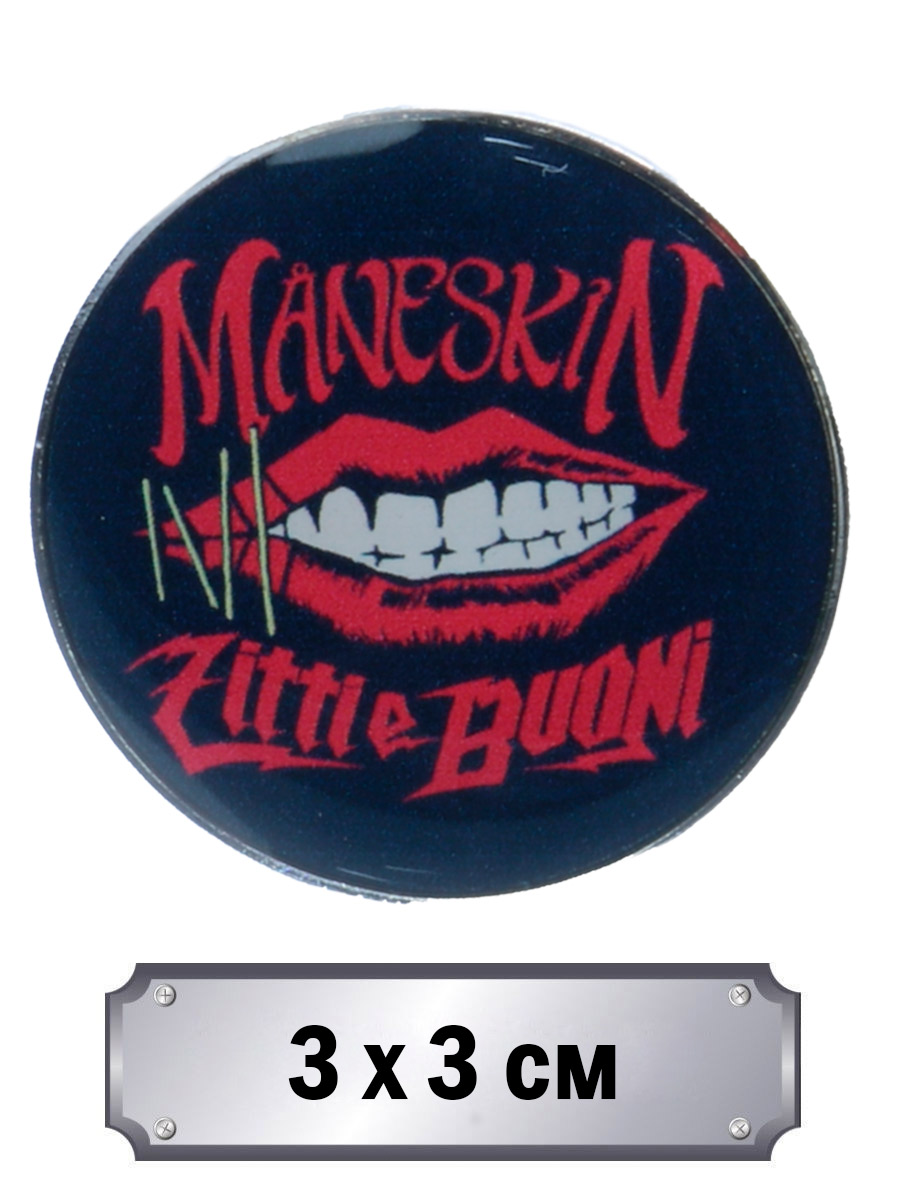 Значок Maneskin - фото 1 - rockbunker.ru