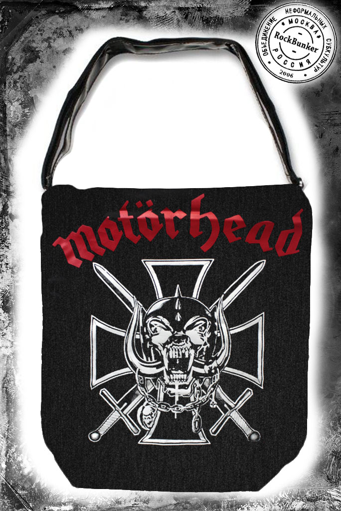 Сумка через плечо Motorhead - фото 1 - rockbunker.ru