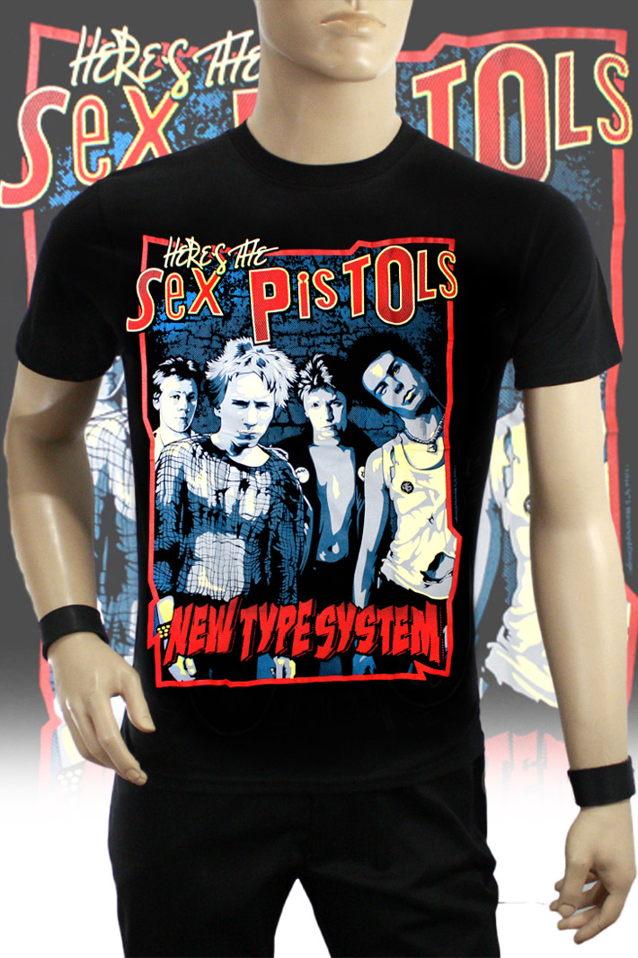 Футболка New Type System Sex Pistols - фото 1 - rockbunker.ru