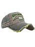 Бейсболка RockShark с 3D вышивкой серо-коричневая
